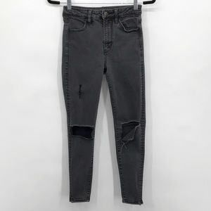 American Eagle Super Stretch Super Hi-Rise Jegging Size 2 short